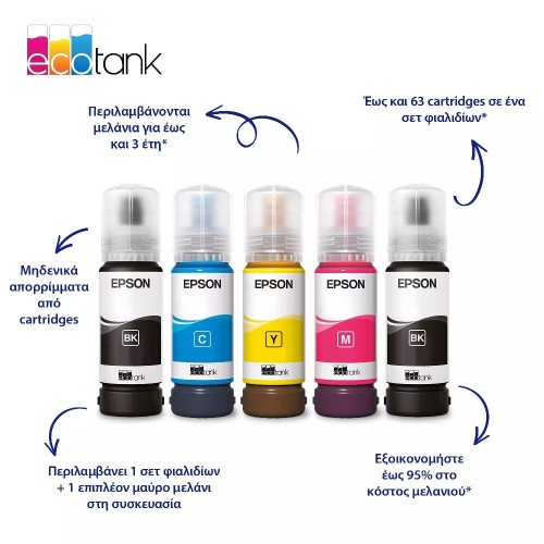 ΠΟΛΥΜΗΧΑΝΗΜΑ INKJET EPSON L3352 (C11CL62426) BLACK  ECOTANK ΧΕΙΡΟΚΙΝΗΤΗ ΕΚΤΥΠΩΣΗ 2ης ΌΨΗΣ, WI-FI
